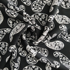 fancy women dresses fabric polyester polka printed 