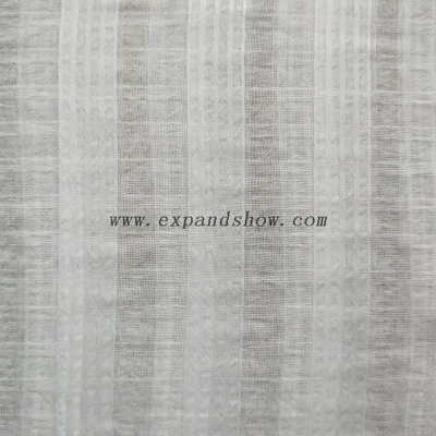 Fancy women dresses fabric polyester high quality check satin stripe dyed 
