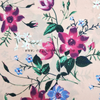 Fancy women dresses fabric polyester high quality soft moss crepe dobby georgette printed 