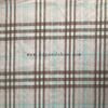 Fancy women dresses fabric cotton yarn dyed with lurex fabric 