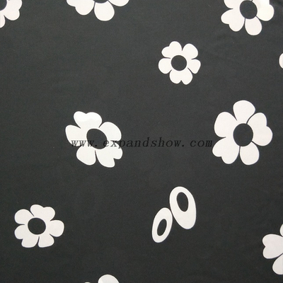 fancy women dresses fabric polyester SPH rhombus printed 