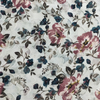 Fancy women dresses fabric polyester chiffon jacquard printed 