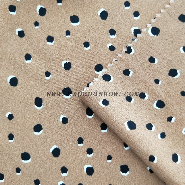 Fancy women dresses fabric polyester high quality koshibo printed 