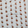 Fancy women dresses fabric polyester chiffon check printed 