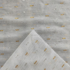 Fancy women dresses fabric polyester chiffon lurex jacquard dyed 