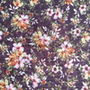 Fancy women dresses fabric polyester chiffon lurex printed
