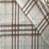 Fancy women dresses fabric cotton yarn dyed with lurex fabric 