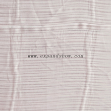 Fancy women dresses fabric polyester chiffon stripe dyed