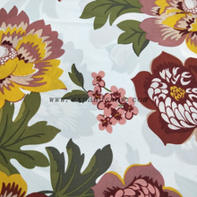 Fancy women dresses fabric polyester high quality soft moss crepe dobby georgette printed 