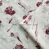 Fancy women dresses fabric polyester chiffon jacquard printed 