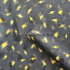 Fancy women dresses fabric polyester chiffon jacquard printed 