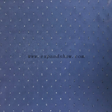 Fancy women dresses fabric polyester chiffon lurex jacquard dyed 