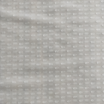 Fancy women dresses fabric polyester chiffon crinkle jacquard dyed 