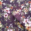 Fancy women dresses fabric polyester chiffon lurex printed