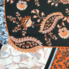 Fancy women dresses fabric polyester high quality soft moss crepe dobby georgette printed 