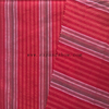 Fancy women dresses fabric cotton yarn dyed with lurex fabric 